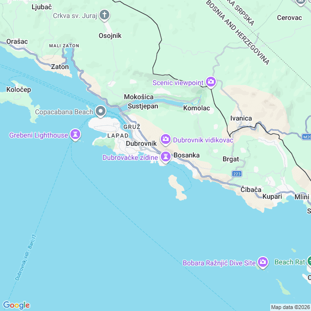 Approximate location