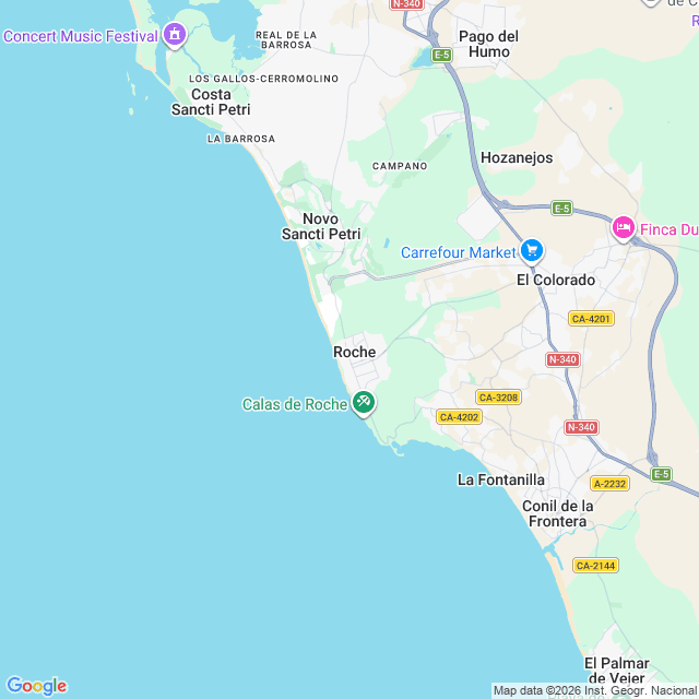Approximate location