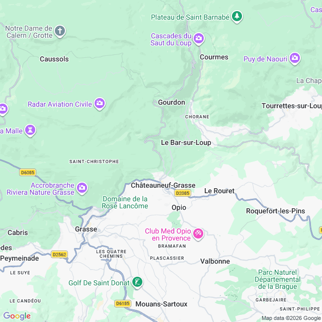Approximate location