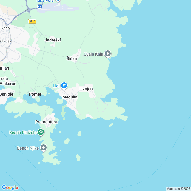 Approximate location