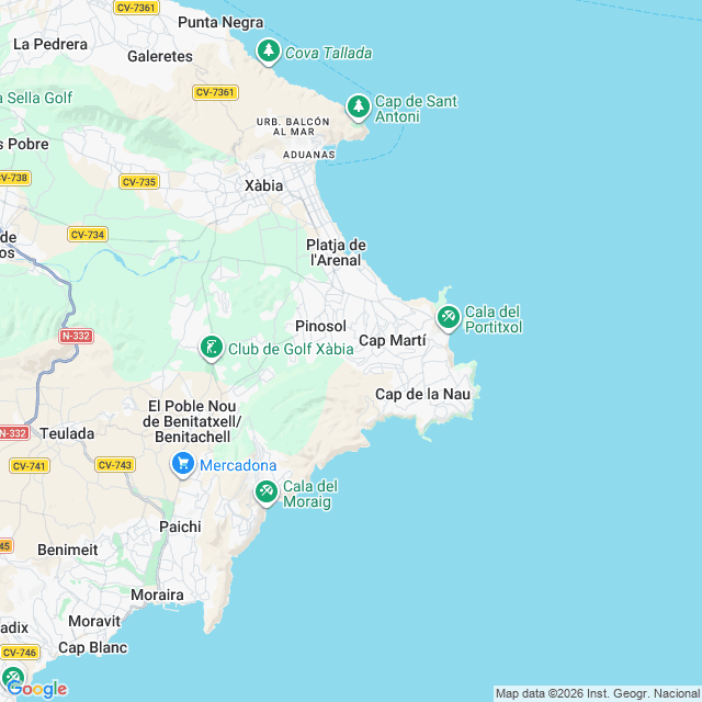 Approximate location