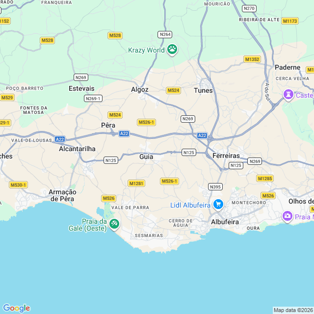 Approximate location