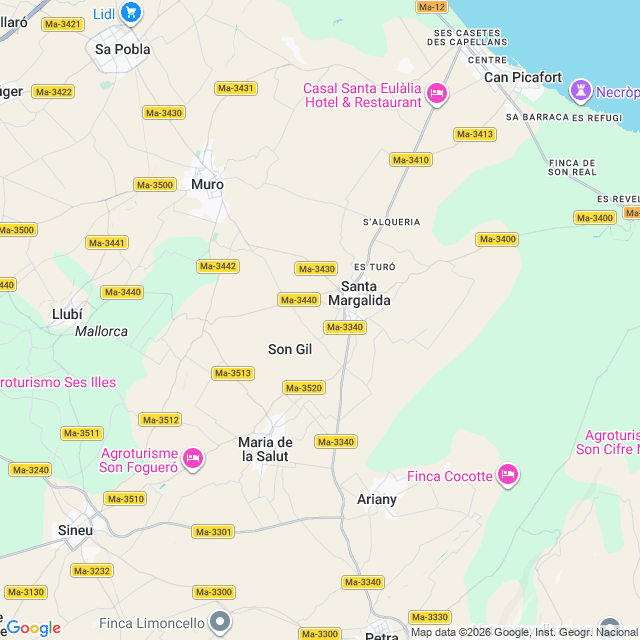 Approximate location