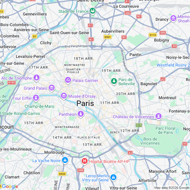Approximate location