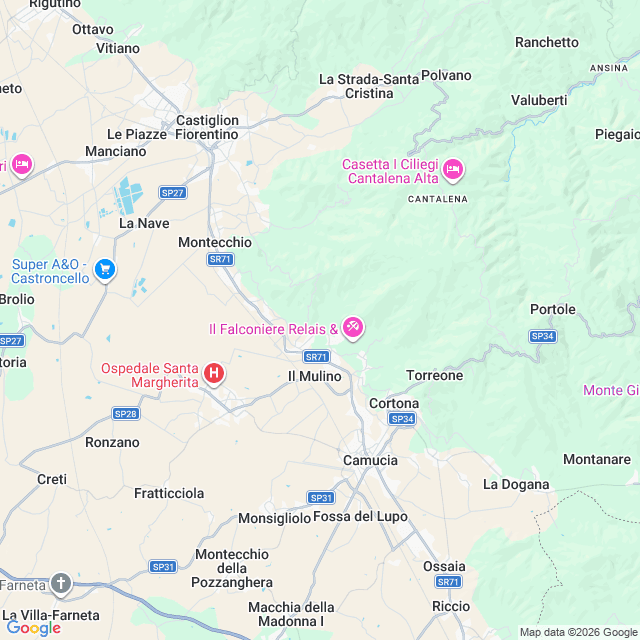Approximate location