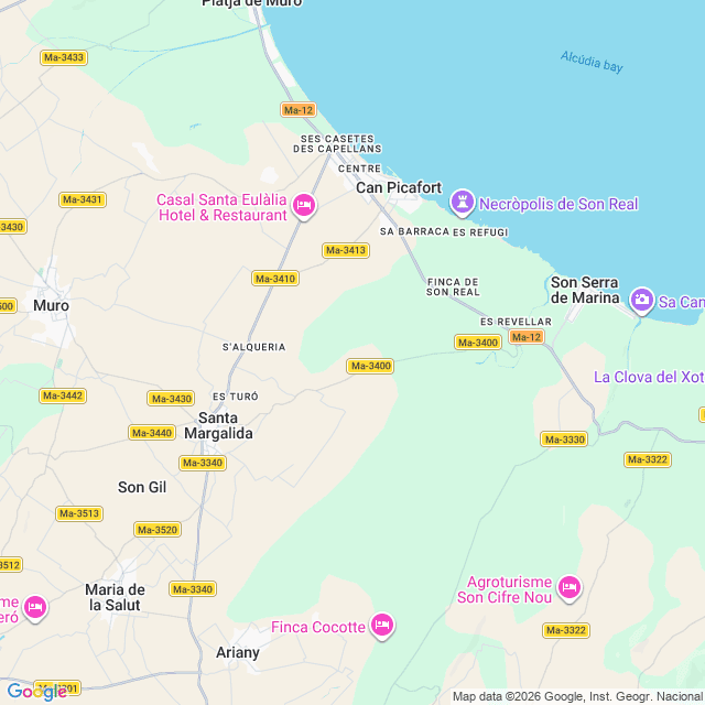Approximate location