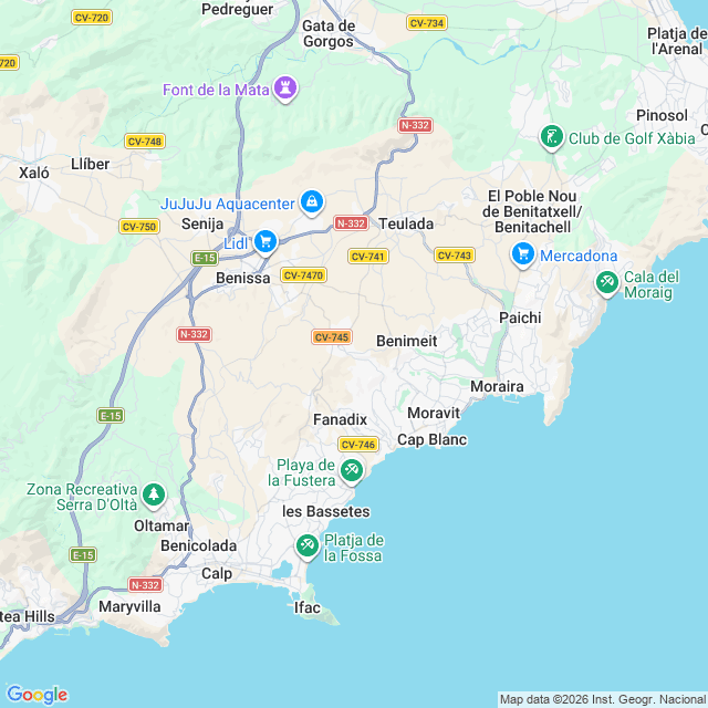 Approximate location