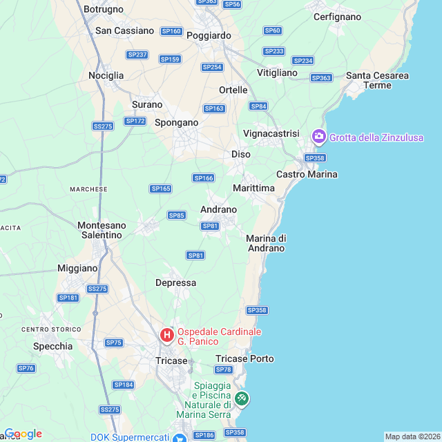Approximate location