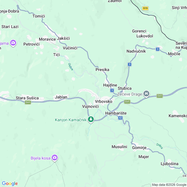 Approximate location