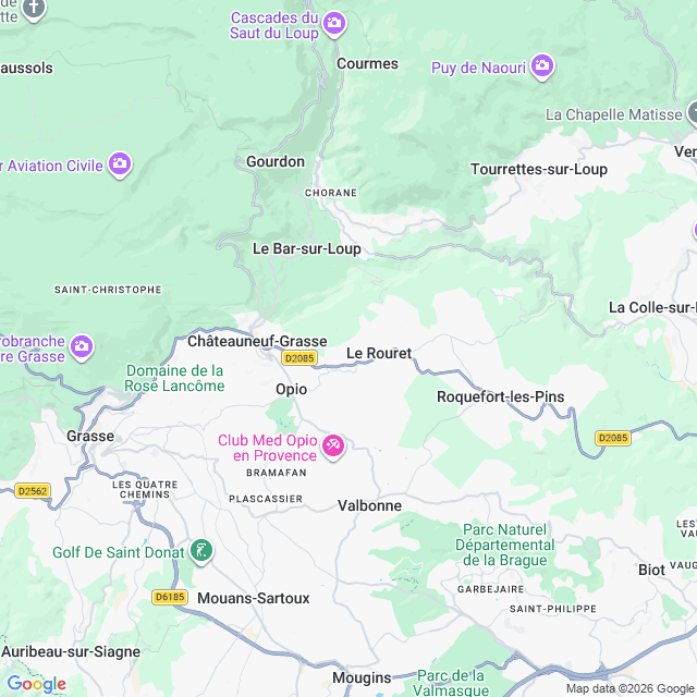 Approximate location