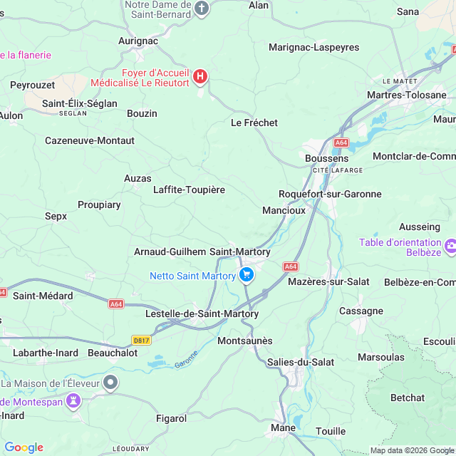 Approximate location