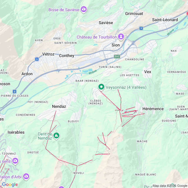 Approximate location