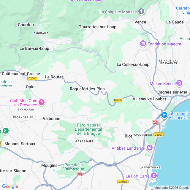 Approximate location