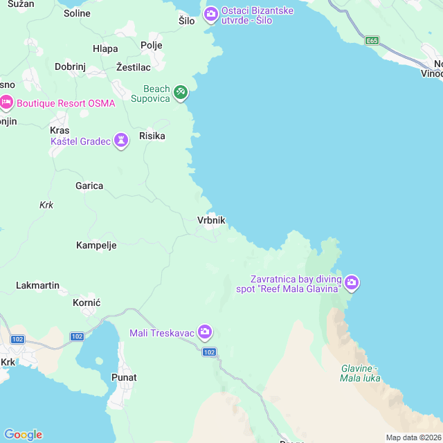 Approximate location
