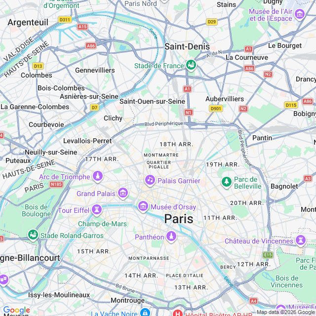 Approximate location