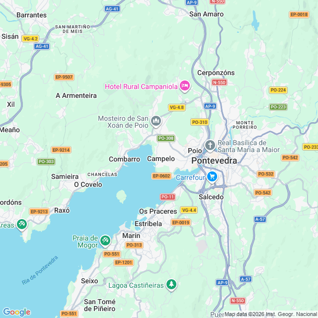 Approximate location