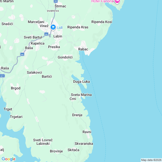 Approximate location