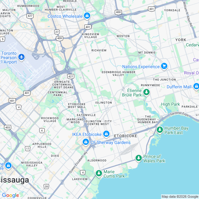 Approximate location