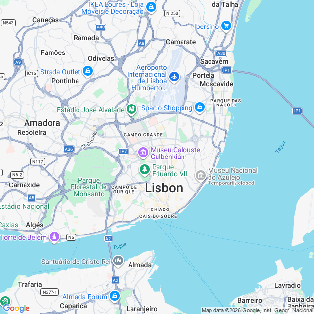 Approximate location