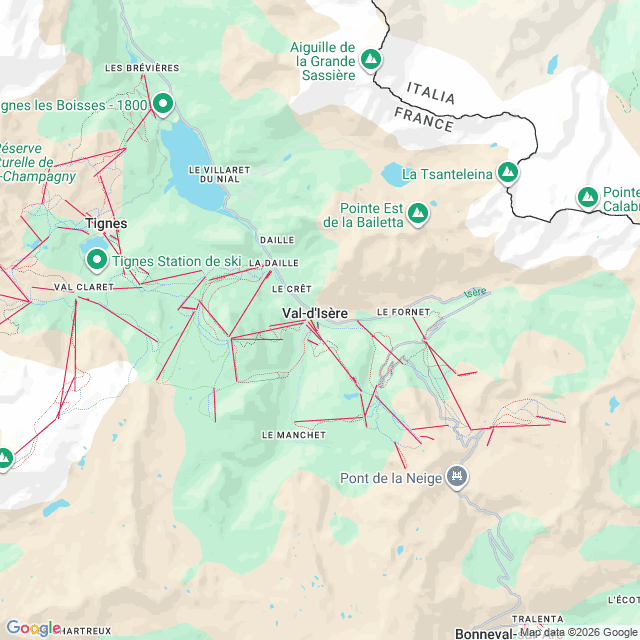 Approximate location