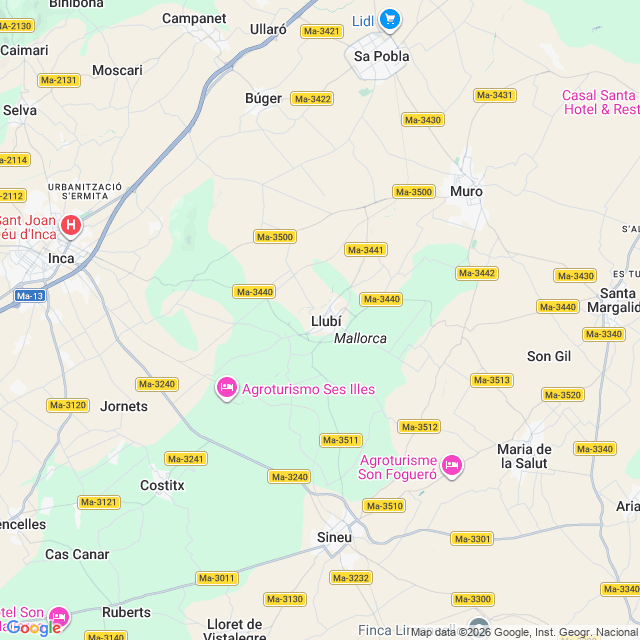 Approximate location