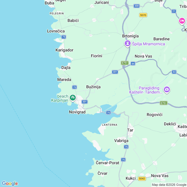 Approximate location