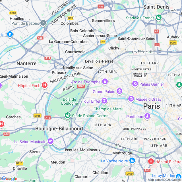 Approximate location