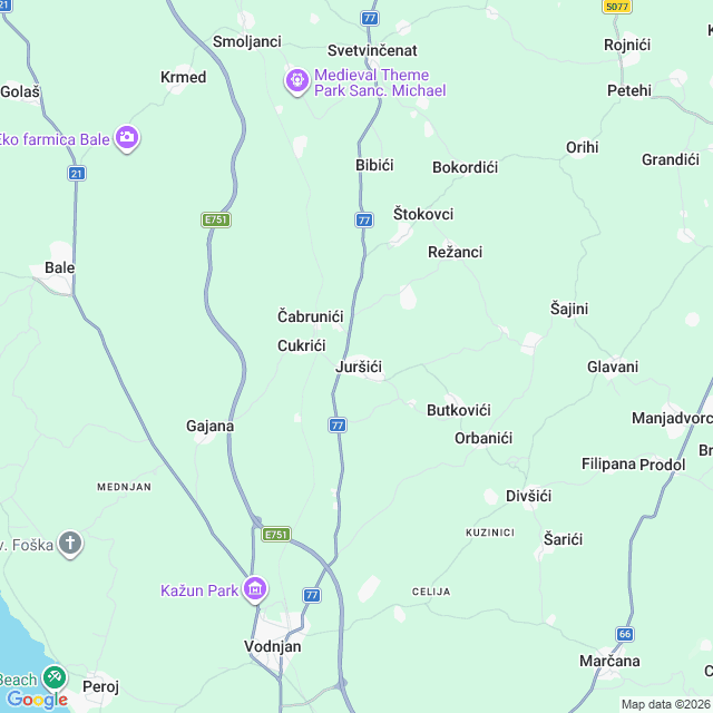 Approximate location
