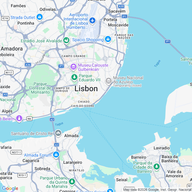 Approximate location