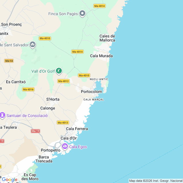 Approximate location
