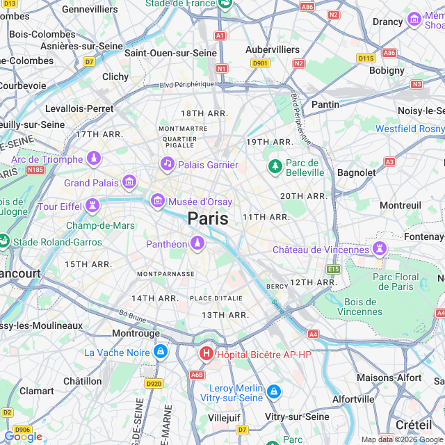 Approximate location