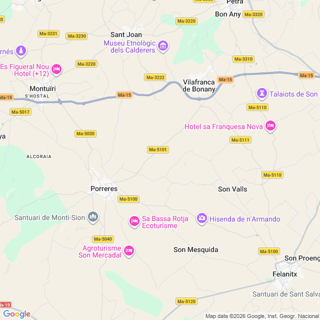 Approximate location