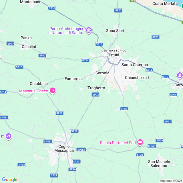 Approximate location