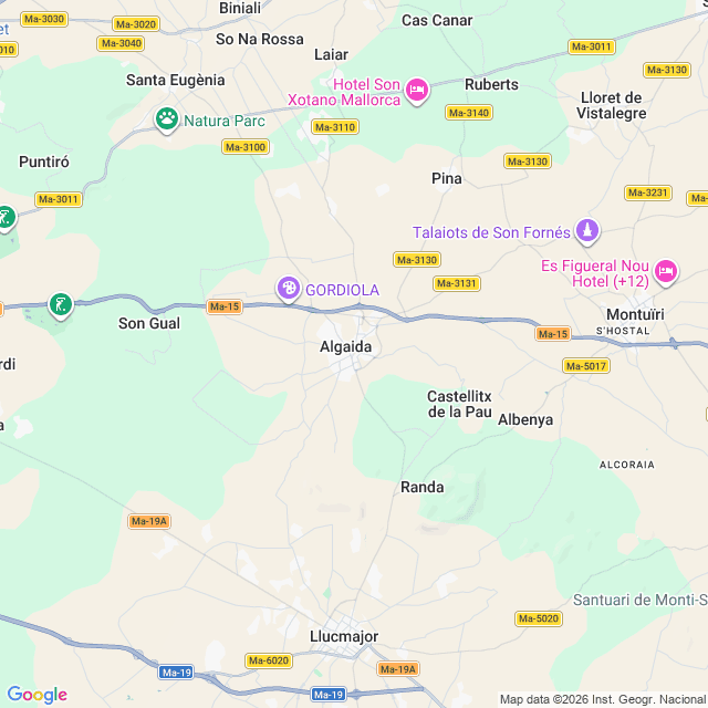 Approximate location