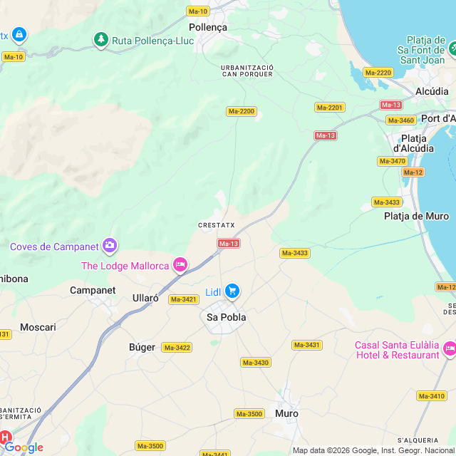 Approximate location
