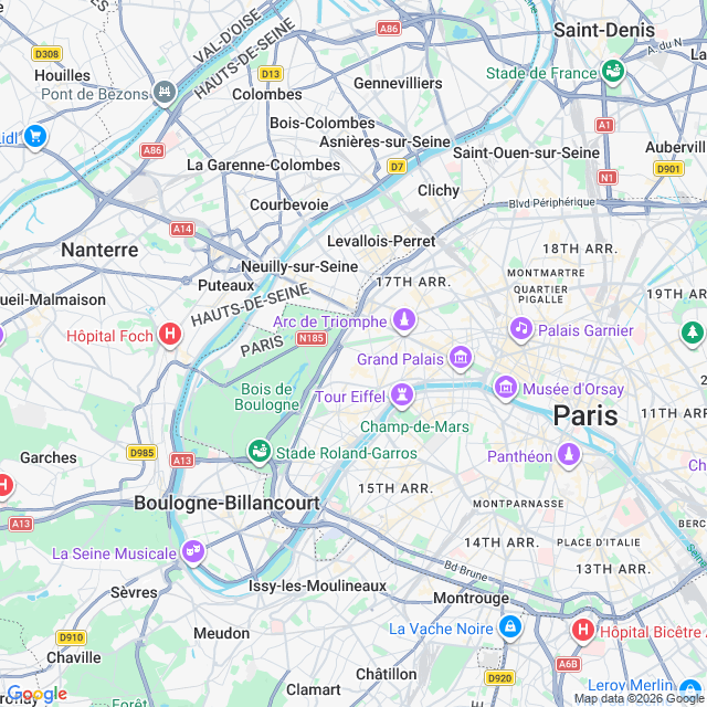 Approximate location