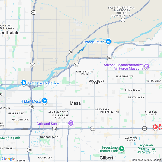Approximate location