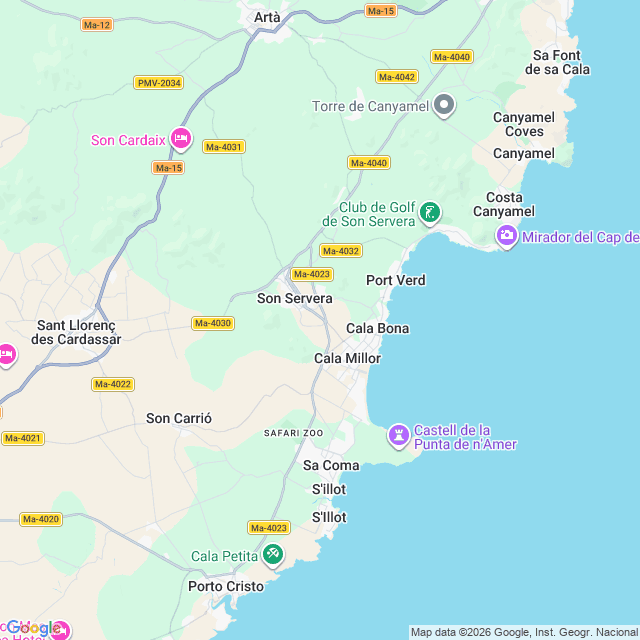 Approximate location