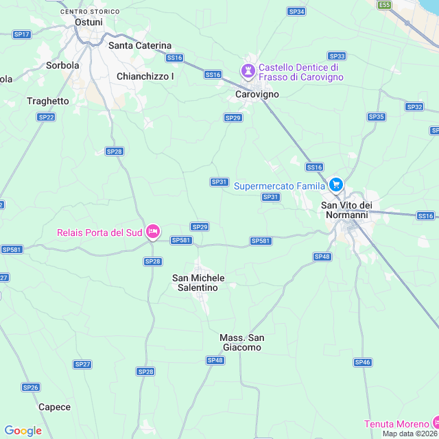 Approximate location