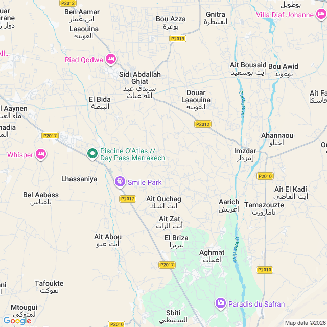 Approximate location