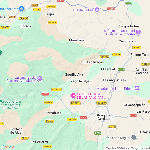 Approximate location