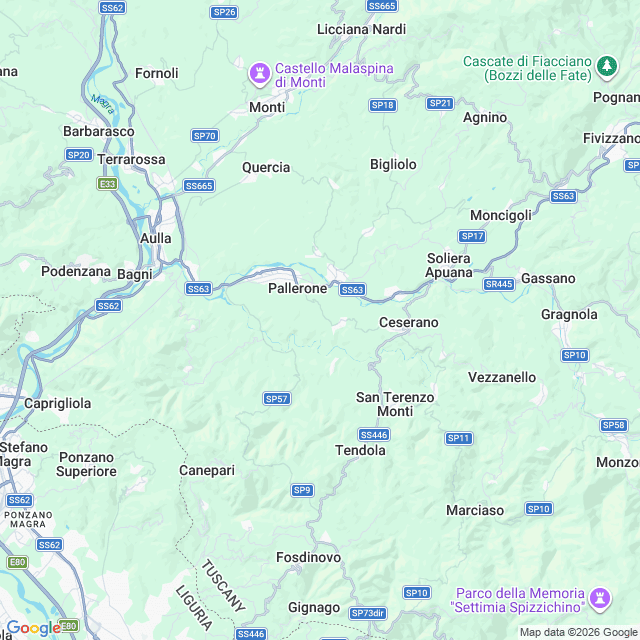 Approximate location