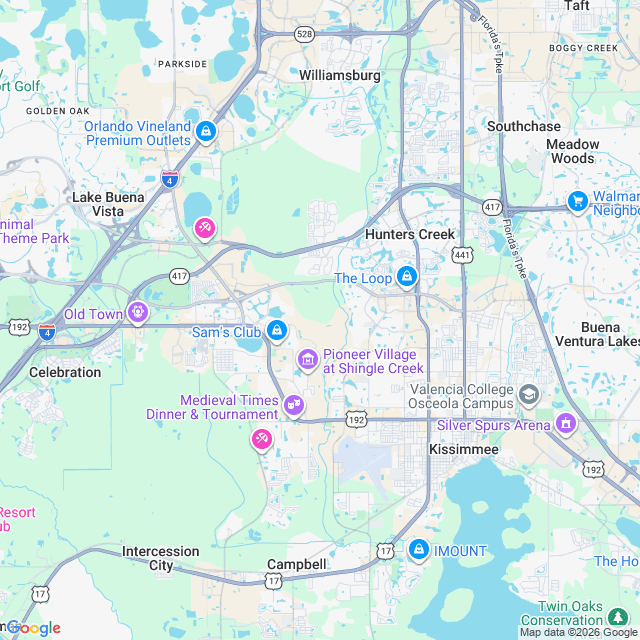 Approximate location
