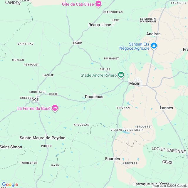 Approximate location