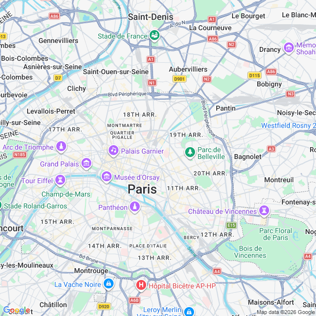 Approximate location
