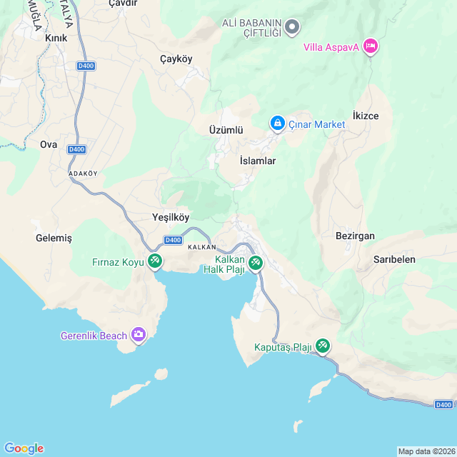 Approximate location