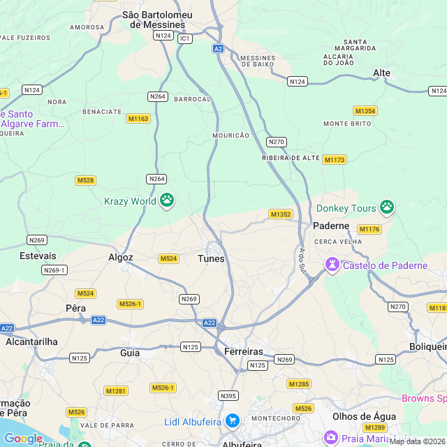Approximate location