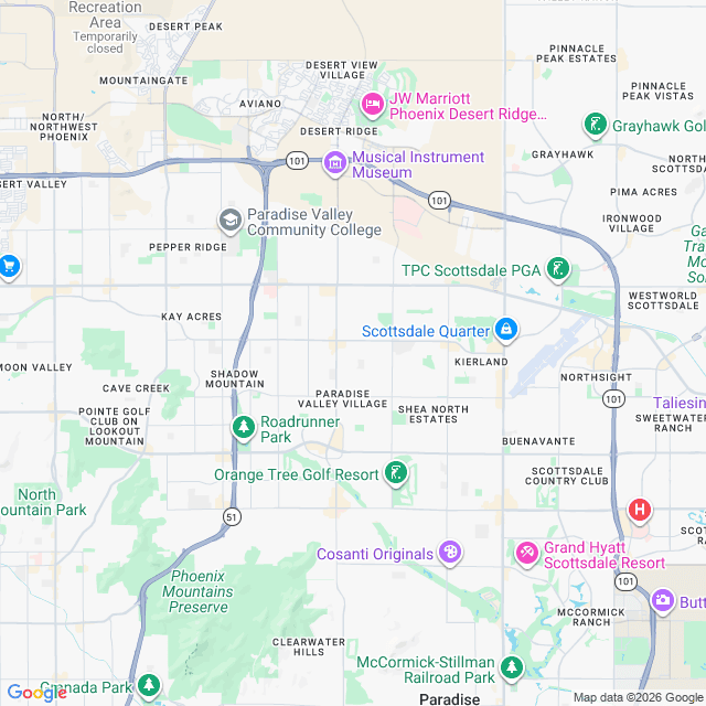 Approximate location