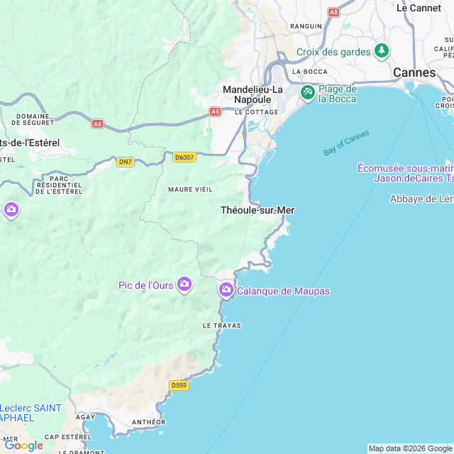 Approximate location