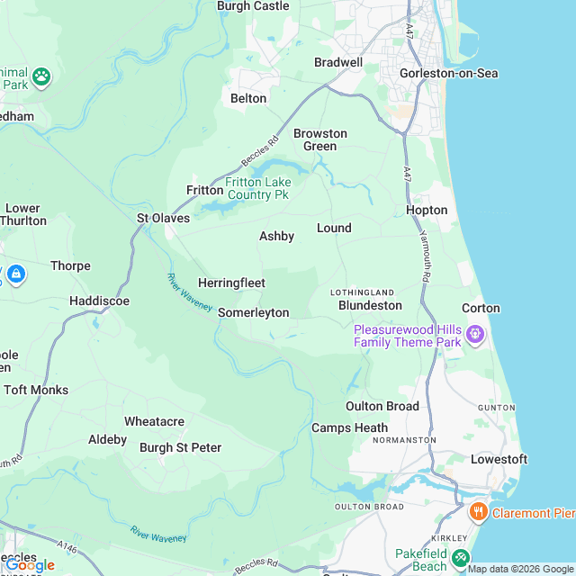 Approximate location